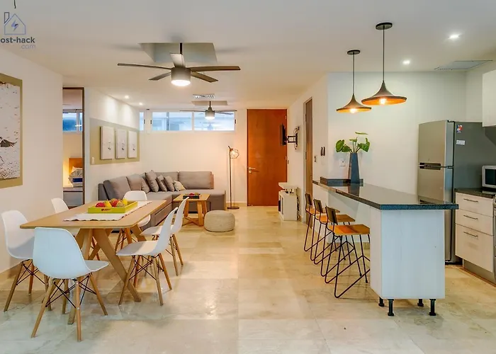 With Patio, Rooftop & Pool Close To The - Danzamar 2