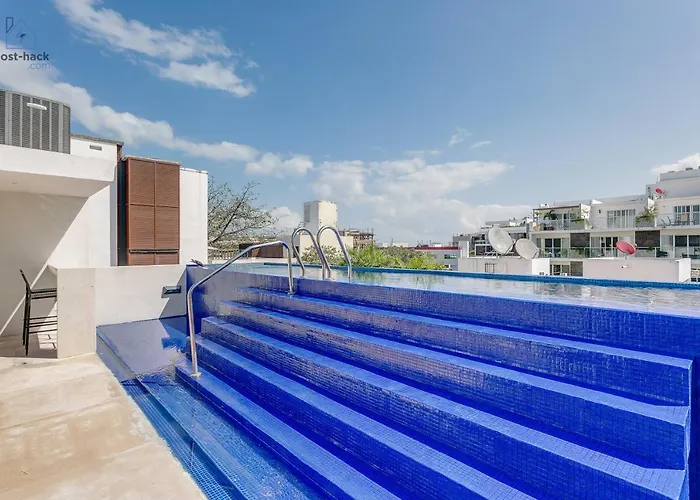 With Patio, Rooftop & Pool Close To The - Danzamar 2