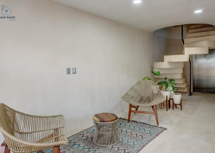 Apartment With Patio, Rooftop & Pool Close To The - Danzamar 2